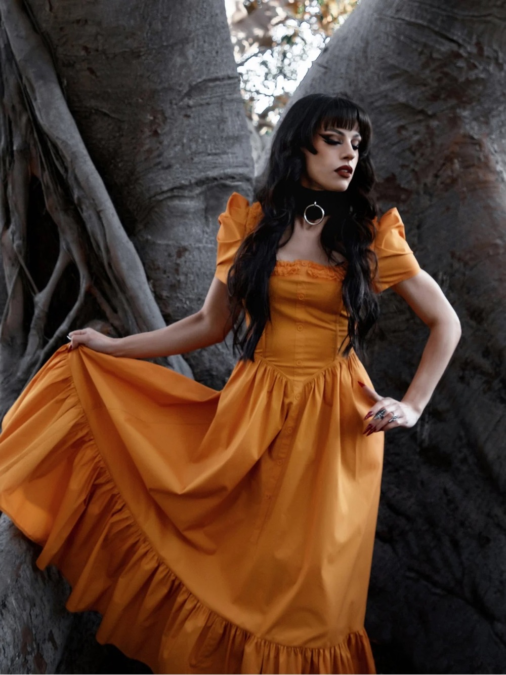Lively ghosts amber dress